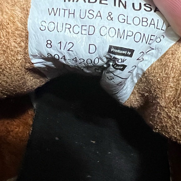 Red Wing Shoes Brown Ankle Boots - Picture 9 of 9